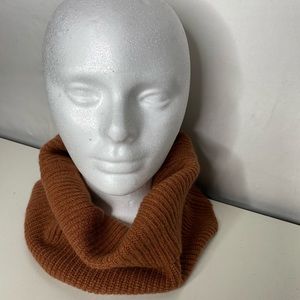 Everlane Cashmere Blend Ribbed Snood Muffler Scarf